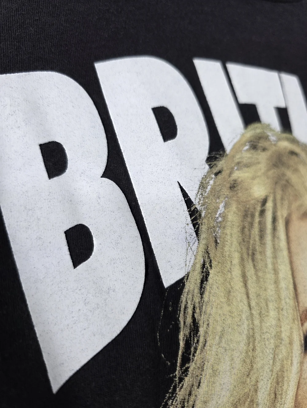 Britney Spears Black Graphic T-Shirt, Sz M - Picture 4 of 8